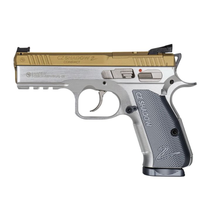 Pistolet CZ Shadow 2 Compact Industrial - 9x19mm - Gold